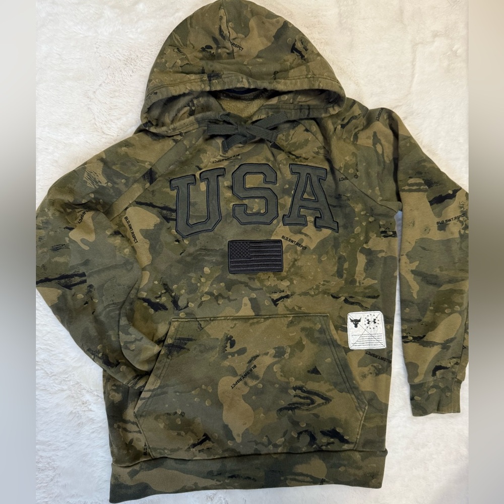 Under Armour Project Rock Camo Hoodie